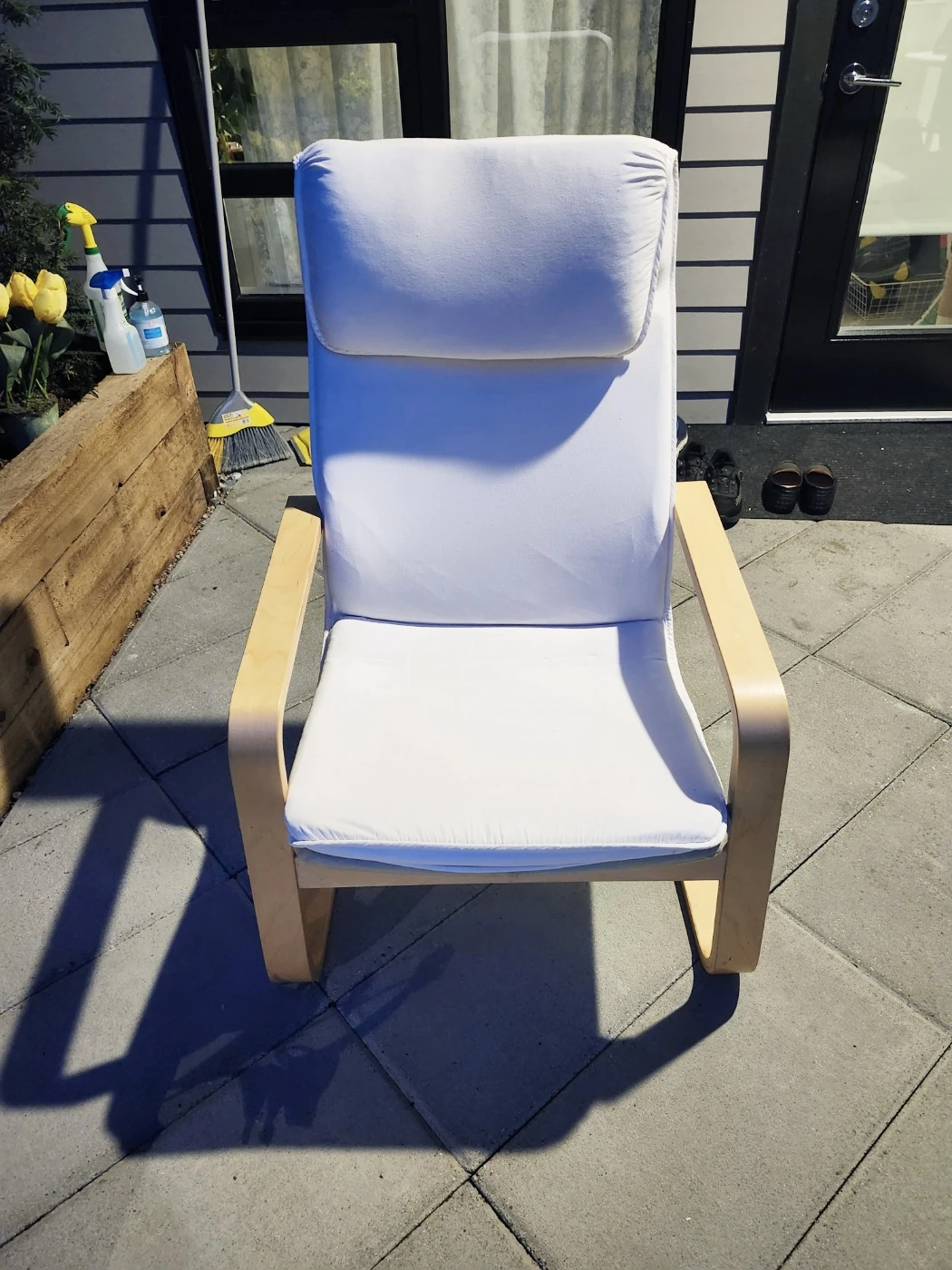 IKEA POÄNG Armchair - White/Birch - photo 2