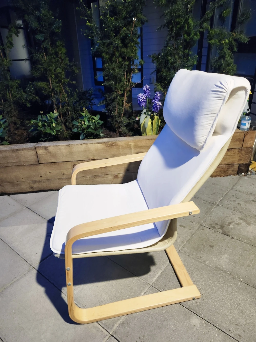 IKEA POÄNG Armchair - White/Birch - photo 3