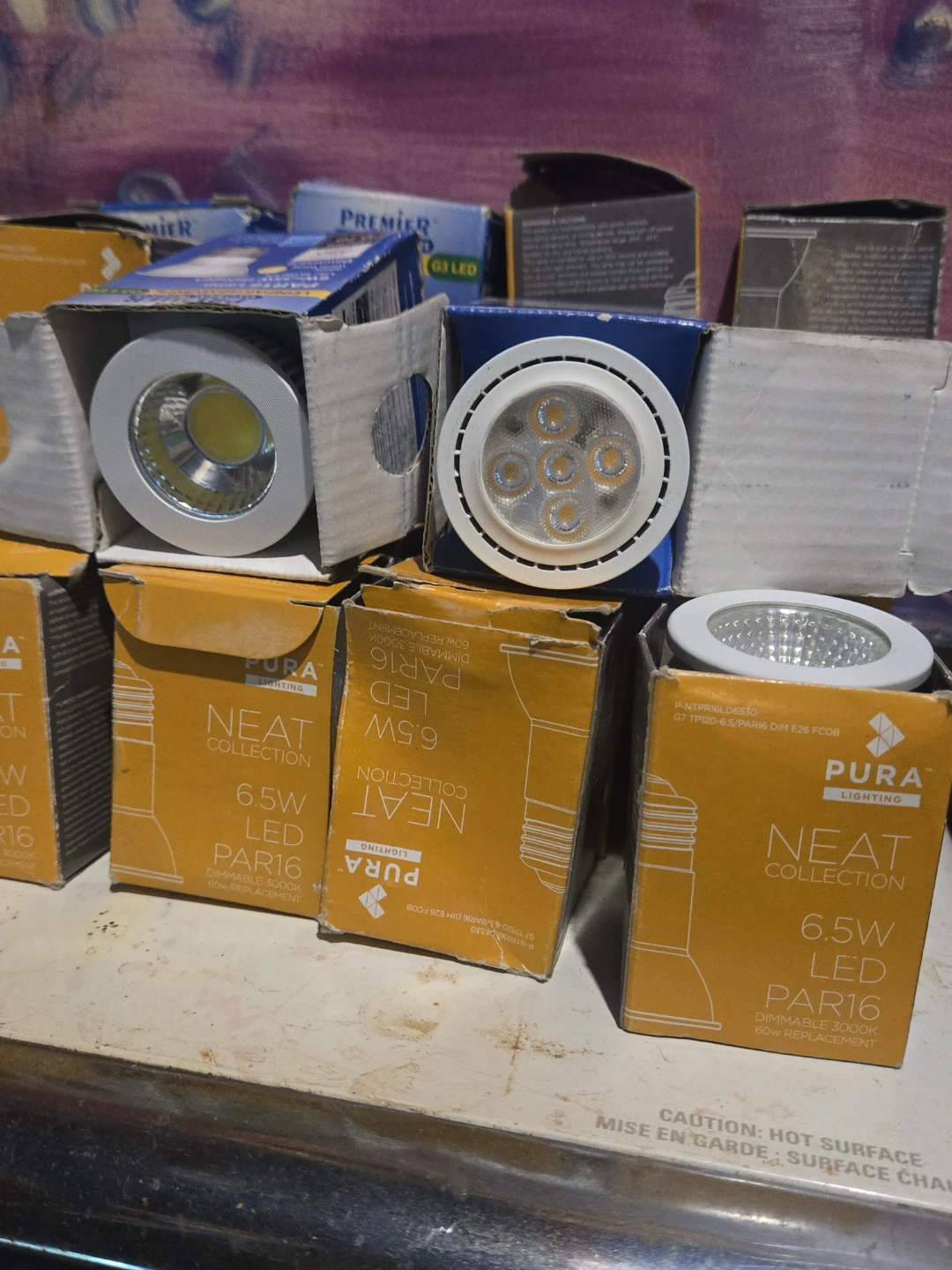 Pura Lighting NEAT Collection 6.5W LED PAR16 Dimmable Bulbs