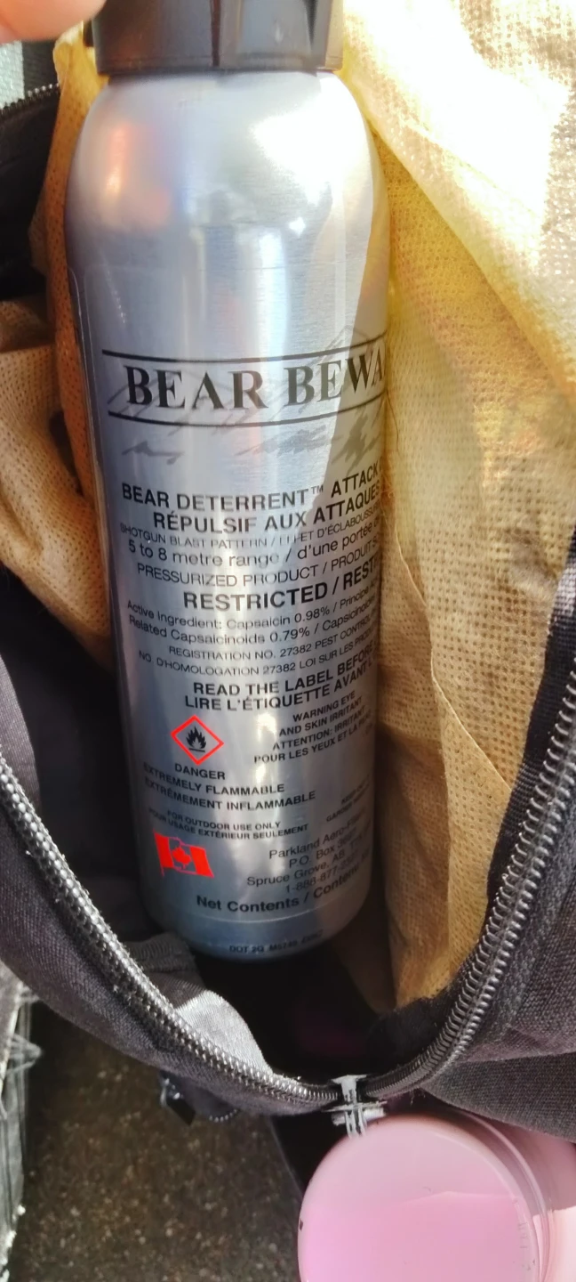 Bear Beware Plus Bear Spray 225gm - photo 2