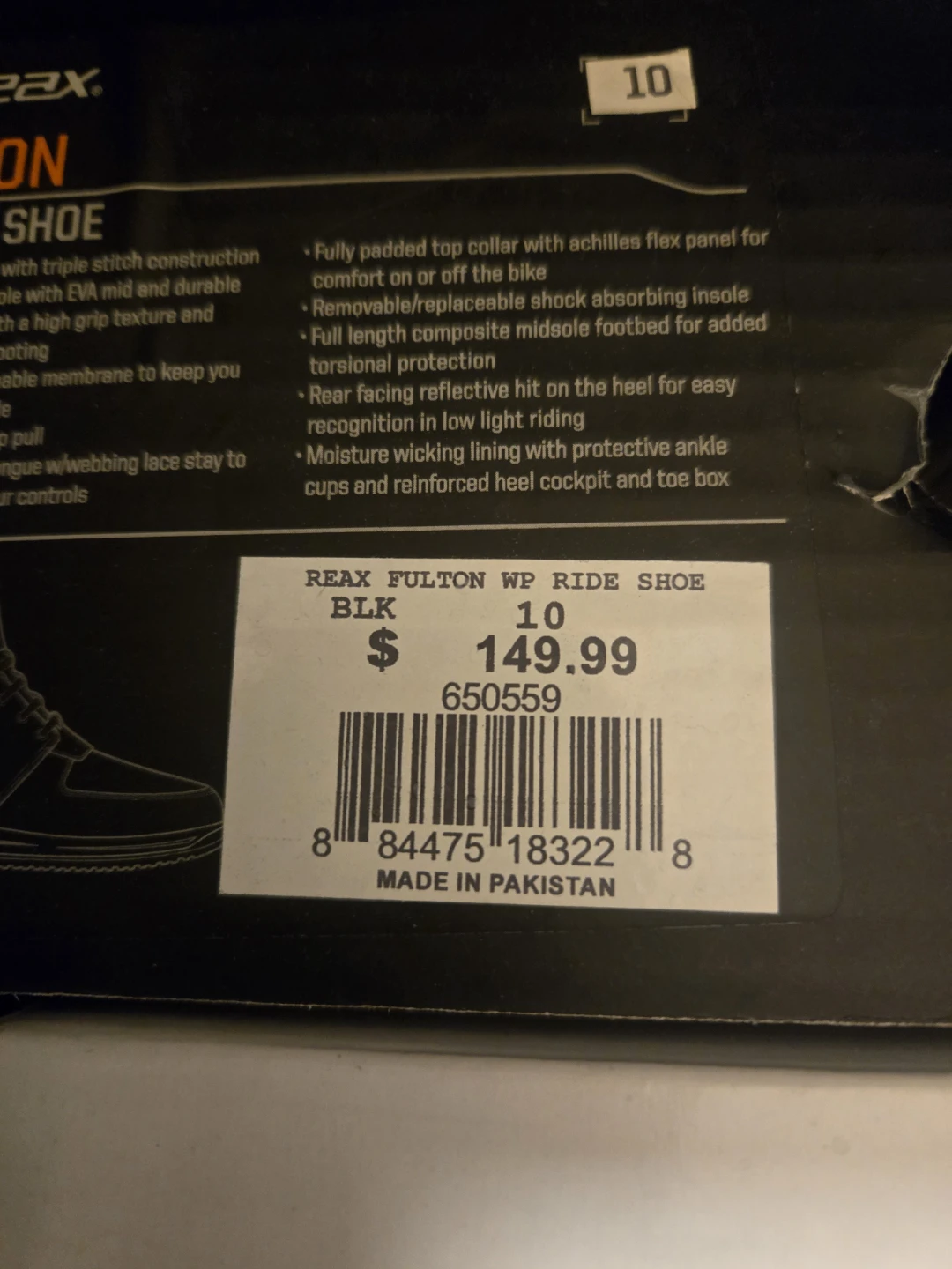 REAX Fulton WP Ride Shoe