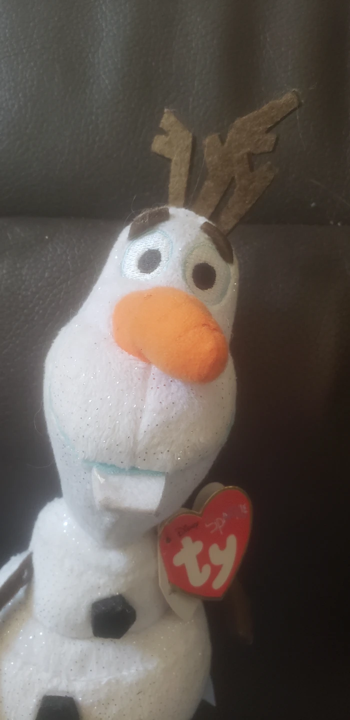 Ty Beanie Babies Sparkle Olaf Plush - photo 4