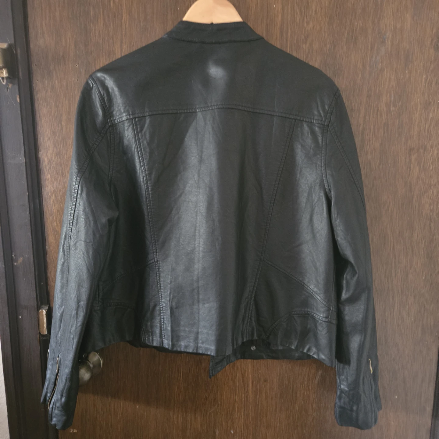 Womens faux leather jacket xl - photo 3