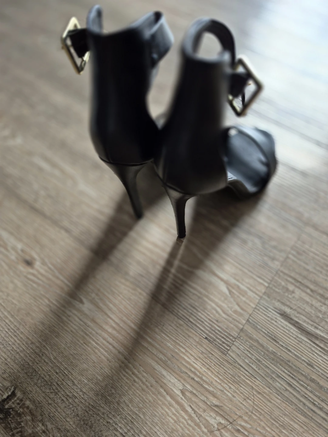 Steve Madden Black Strappy Heels - photo 3