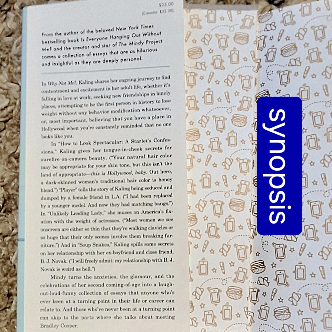 Mindy Kaling memoir 2 - like new hardcover - photo 4