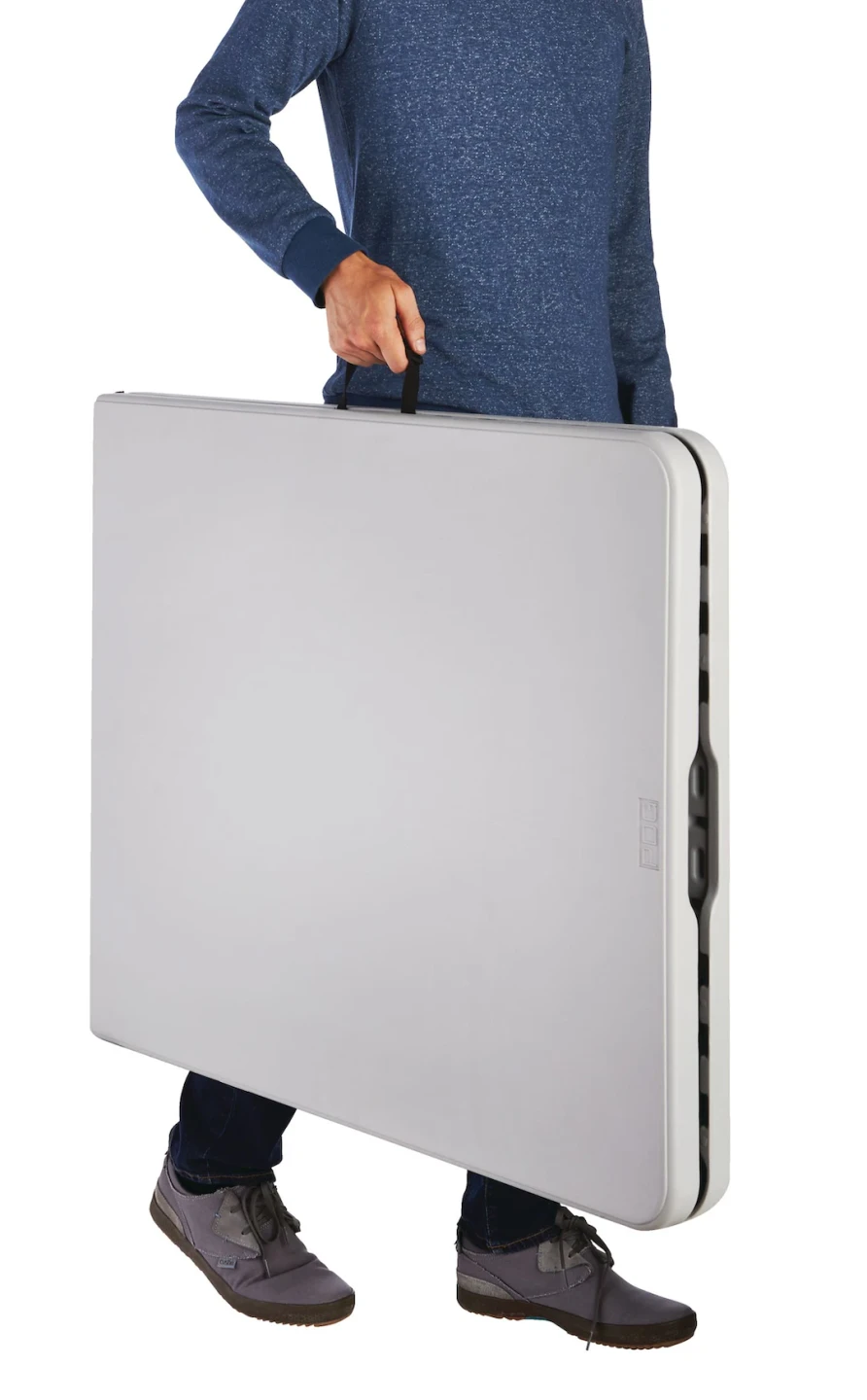 6-ft Portable Plastic & Metal Folding Table - MovingSale - photo 4