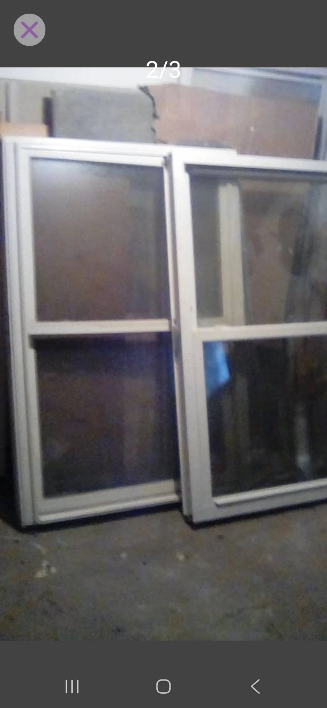 2 Windows 36 wide 54 high