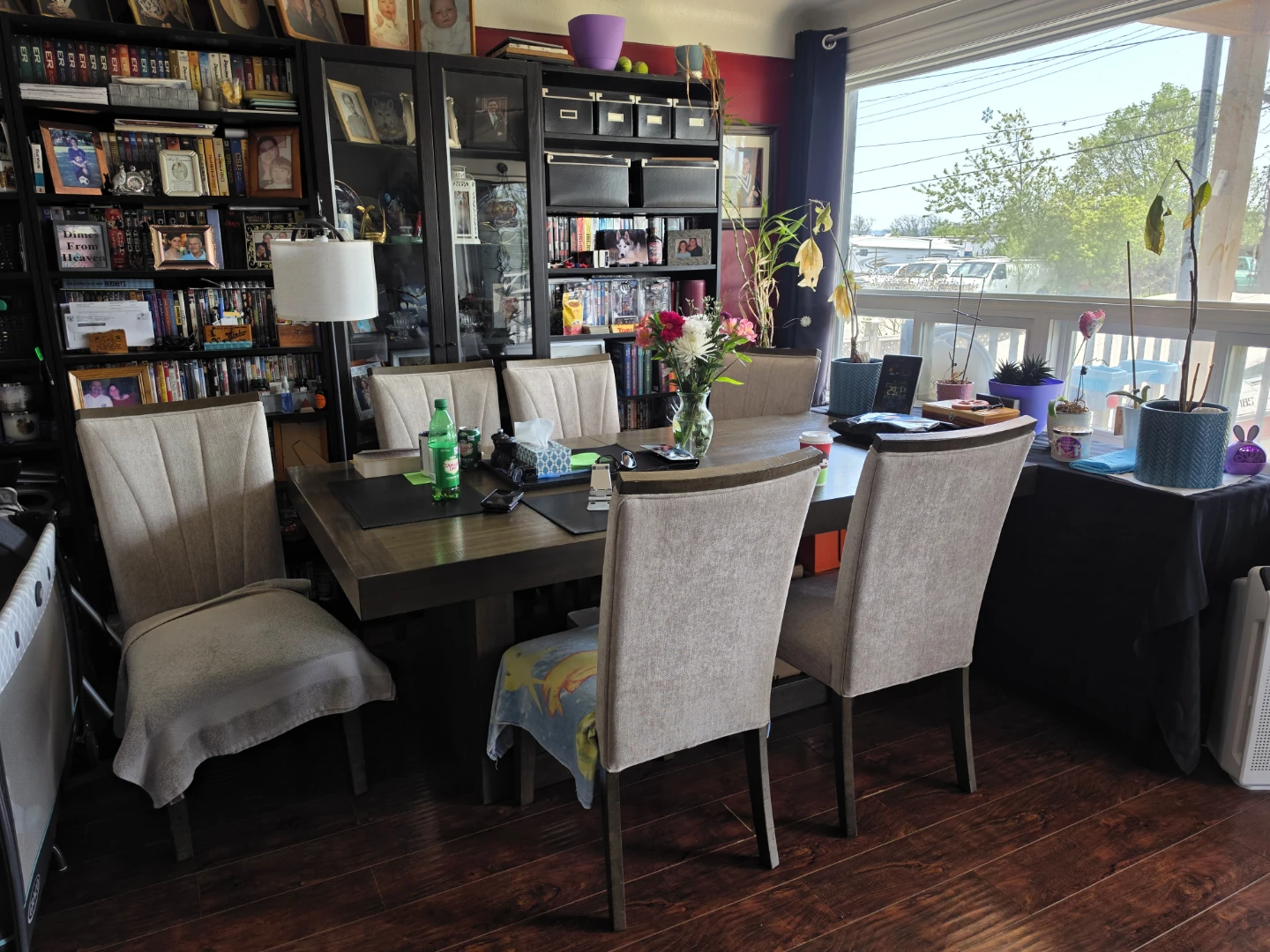 Dining room table and chairs - photo 2