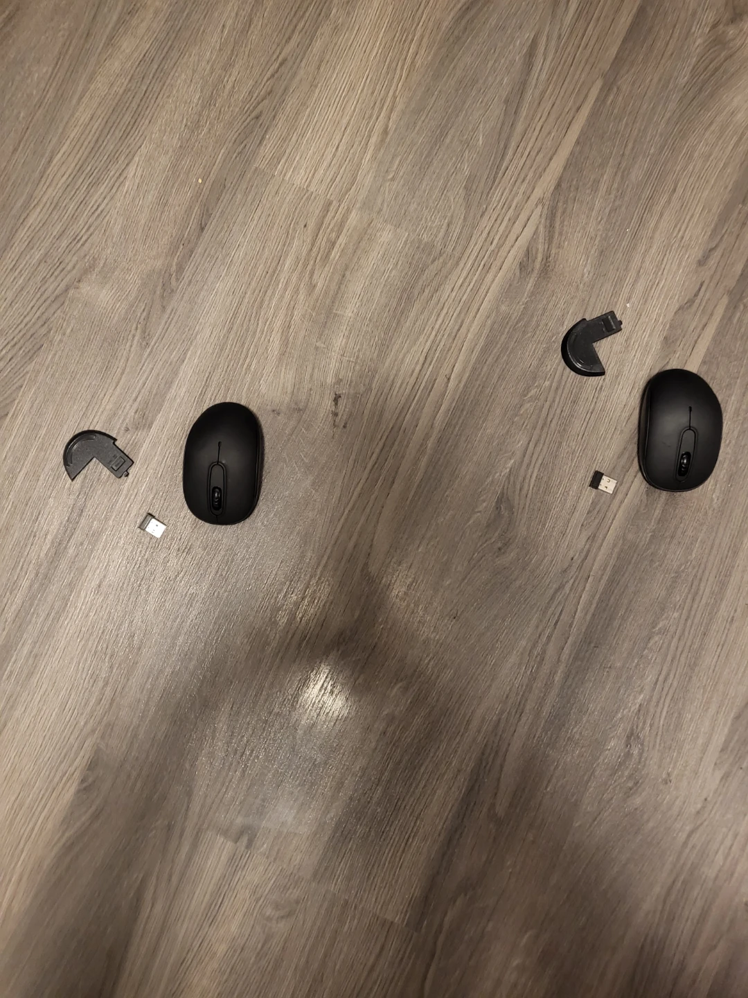 Black Wireless Mouse with USB Receiver - photo 3