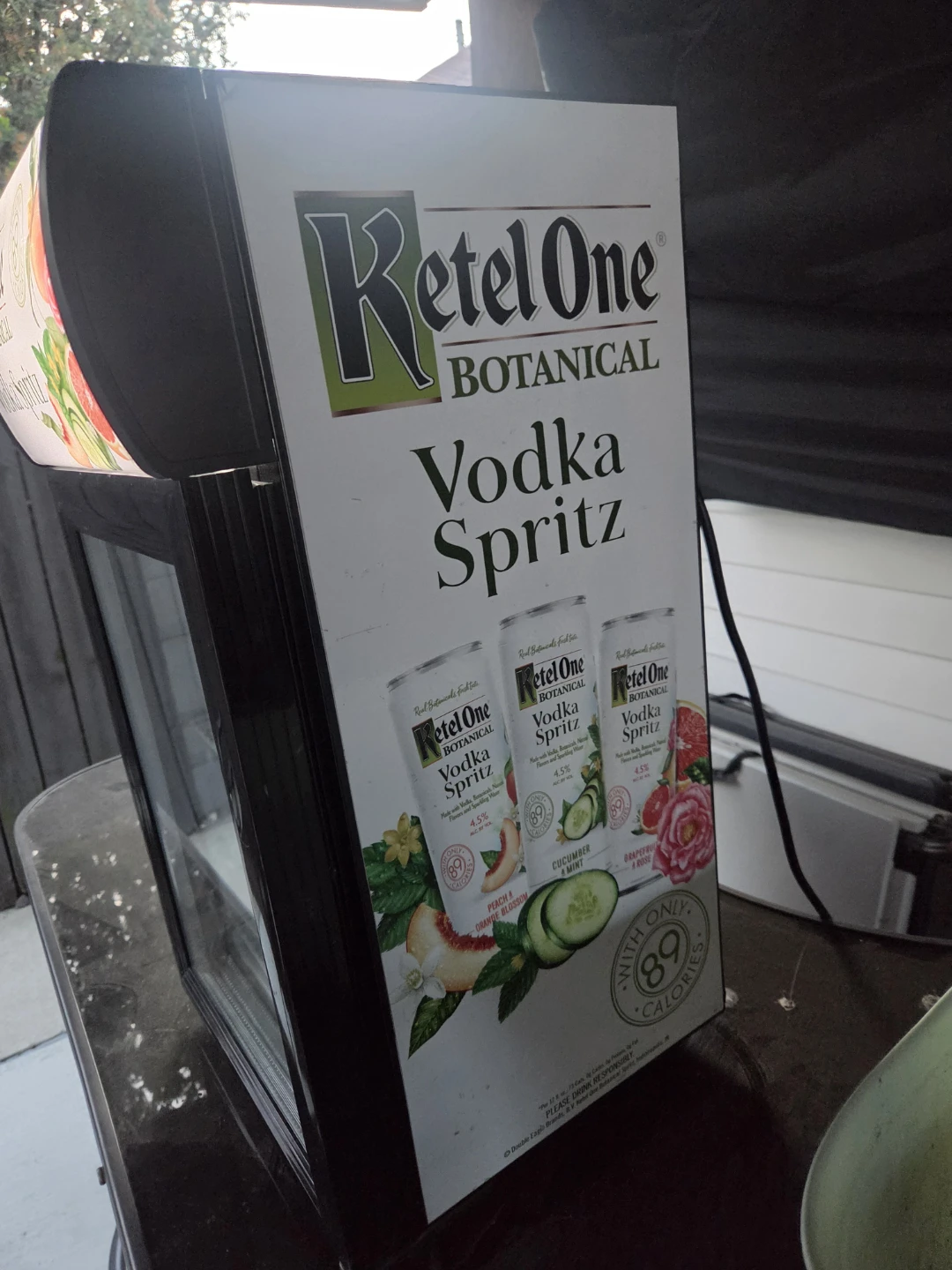 Ketel One Botanical Vodka Spritz Mini Fridge
