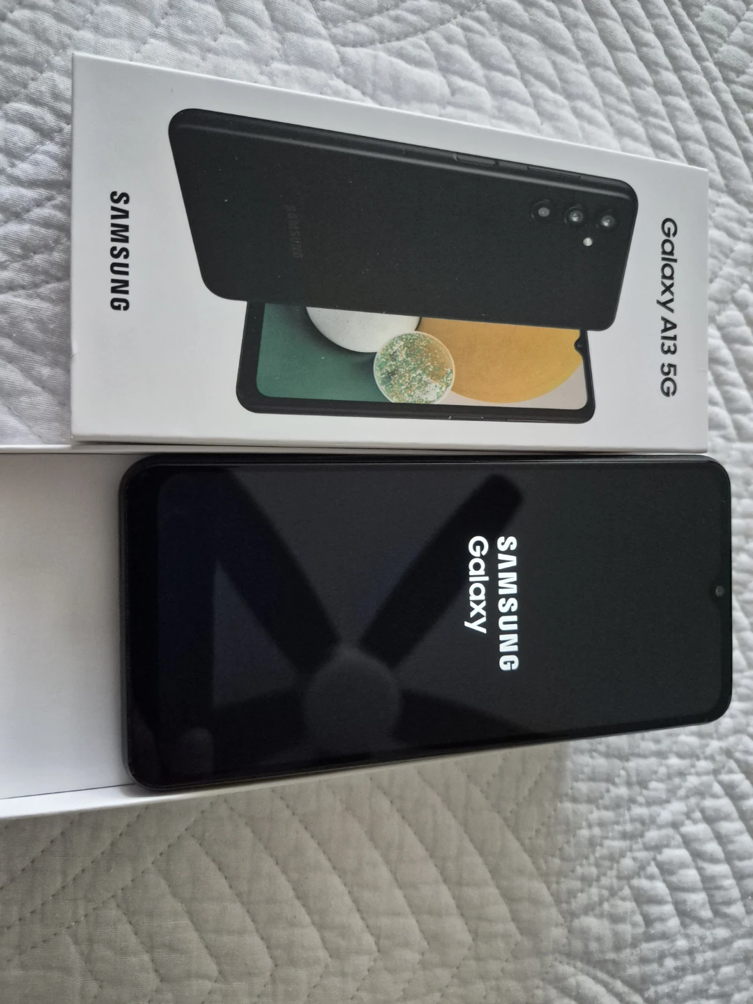 Samsung Galaxy A13 5G Smartphone with Case