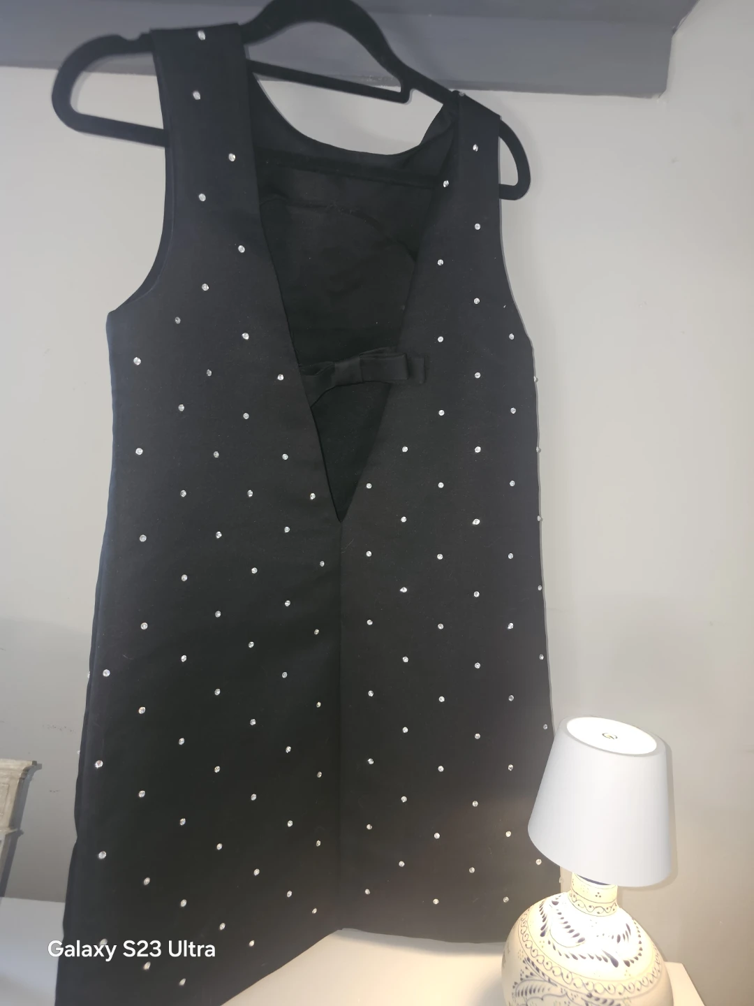 Black Embellished Sleeveless Dress - photo 2