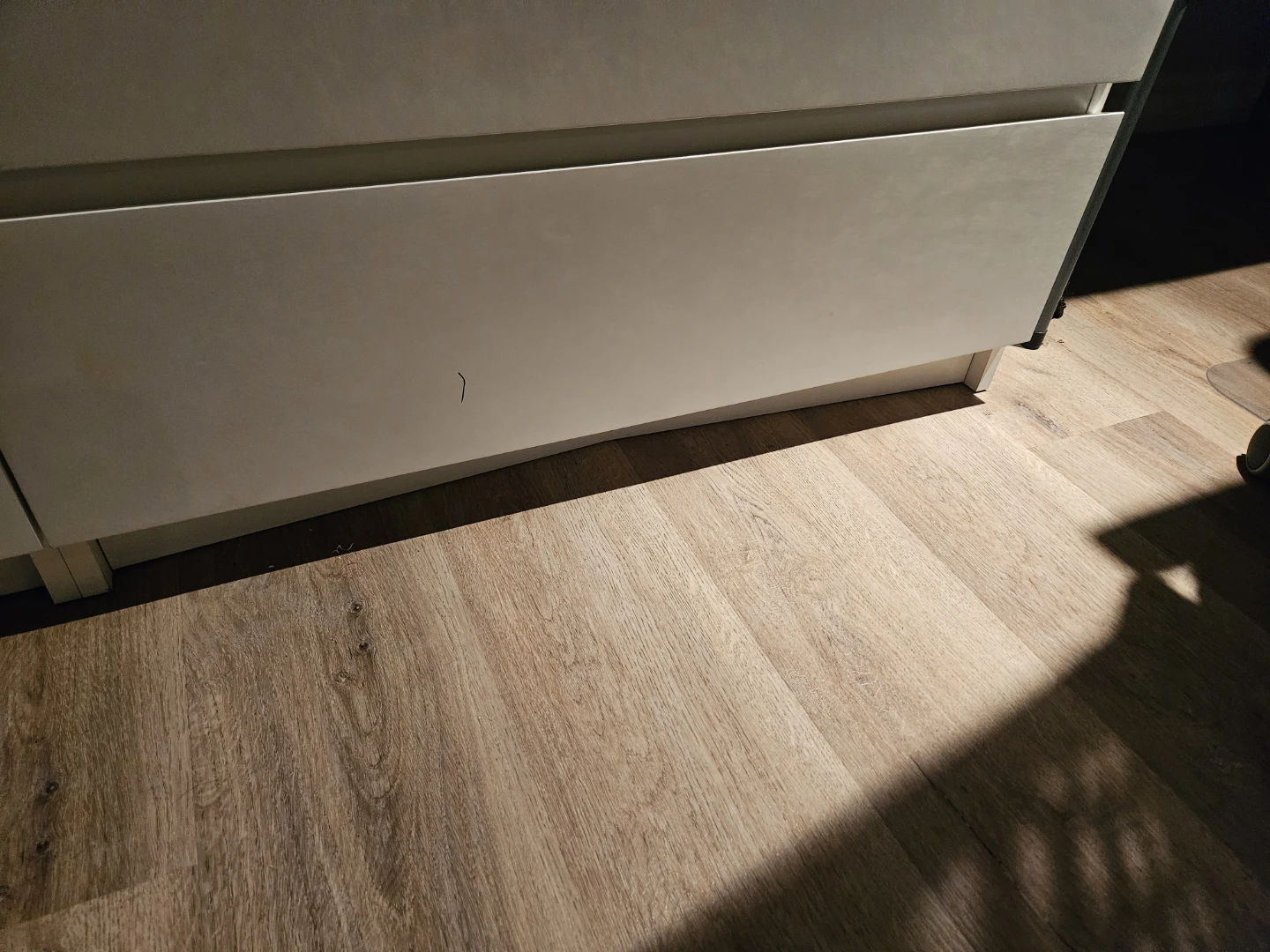 White 3-Drawer Dresser (3 separate units $40 each) - photo 2