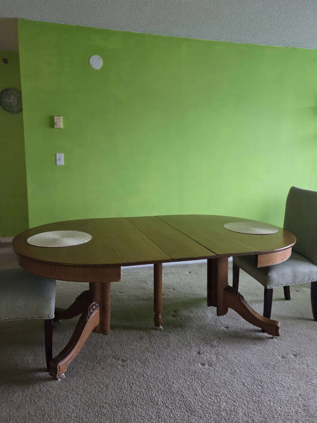 Wooden Drop Leaf Dining Table - photo 2