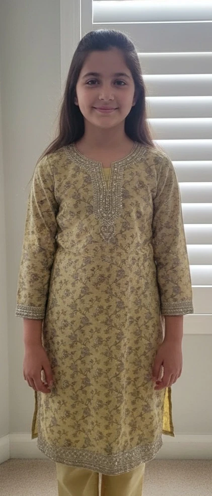Girls' Kurta and Pants Set - photo 4
