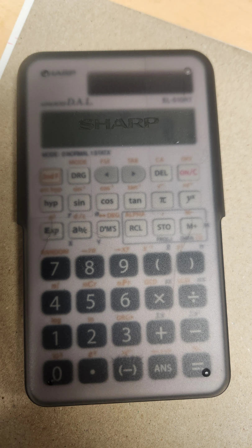 SHARP EL-510RT Calculator