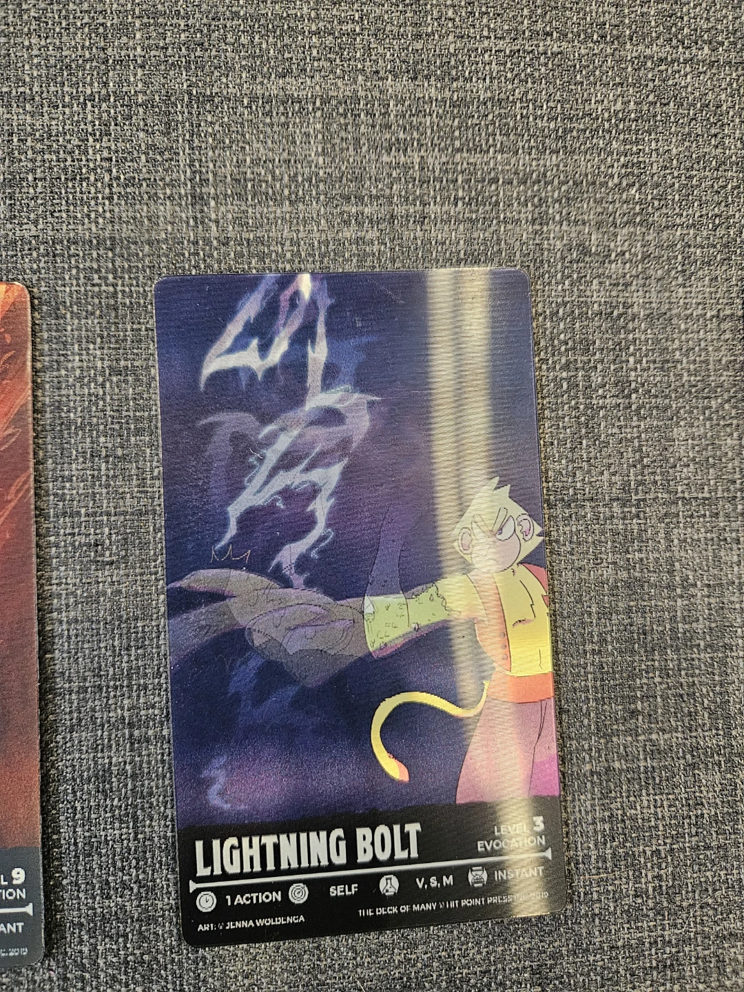 Deck of many promo card lot, animated reference spells - photo 2