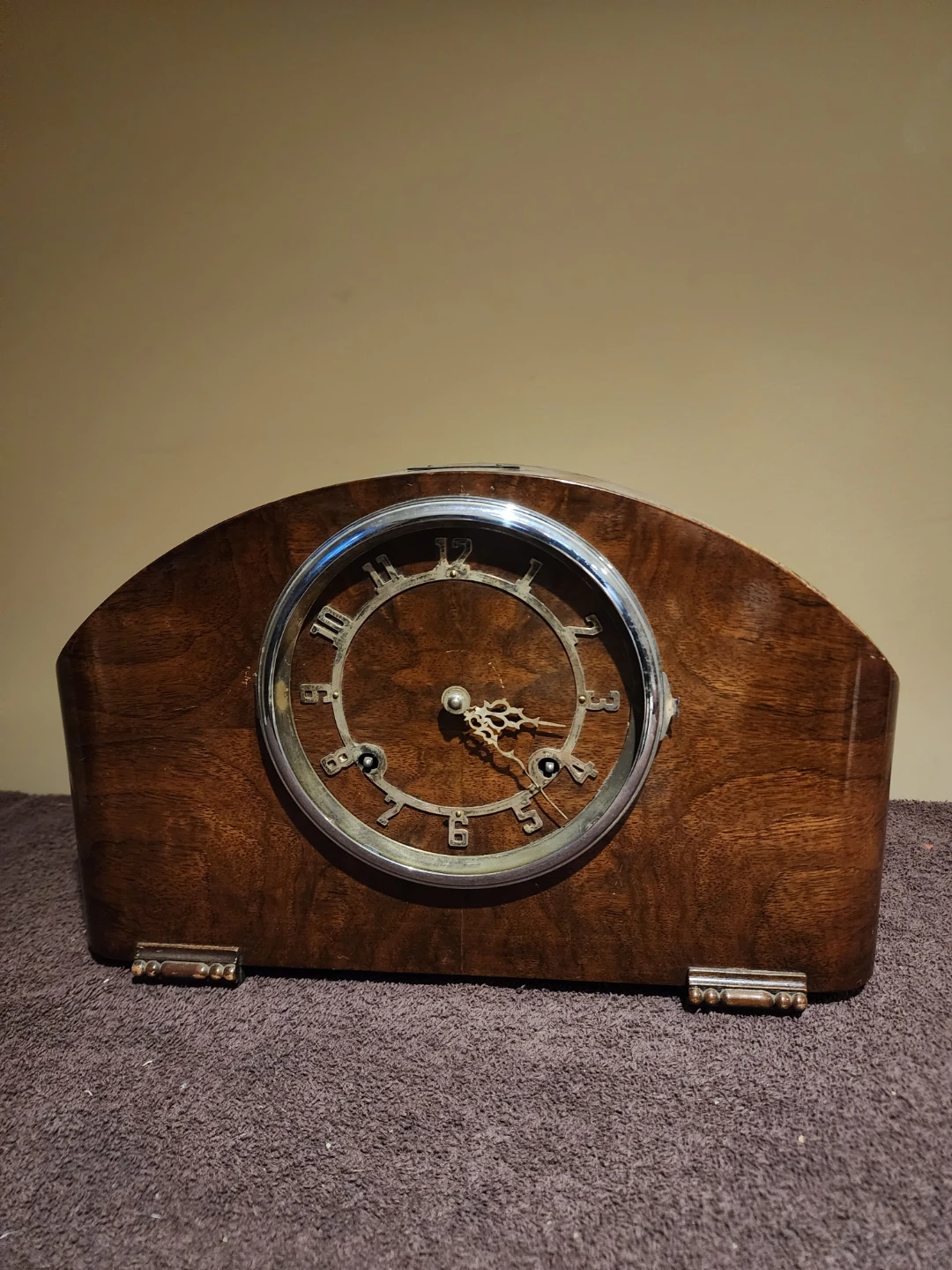 Forestville Clock Company "A Master Salesman" Mantel Clock 1941 - photo 2