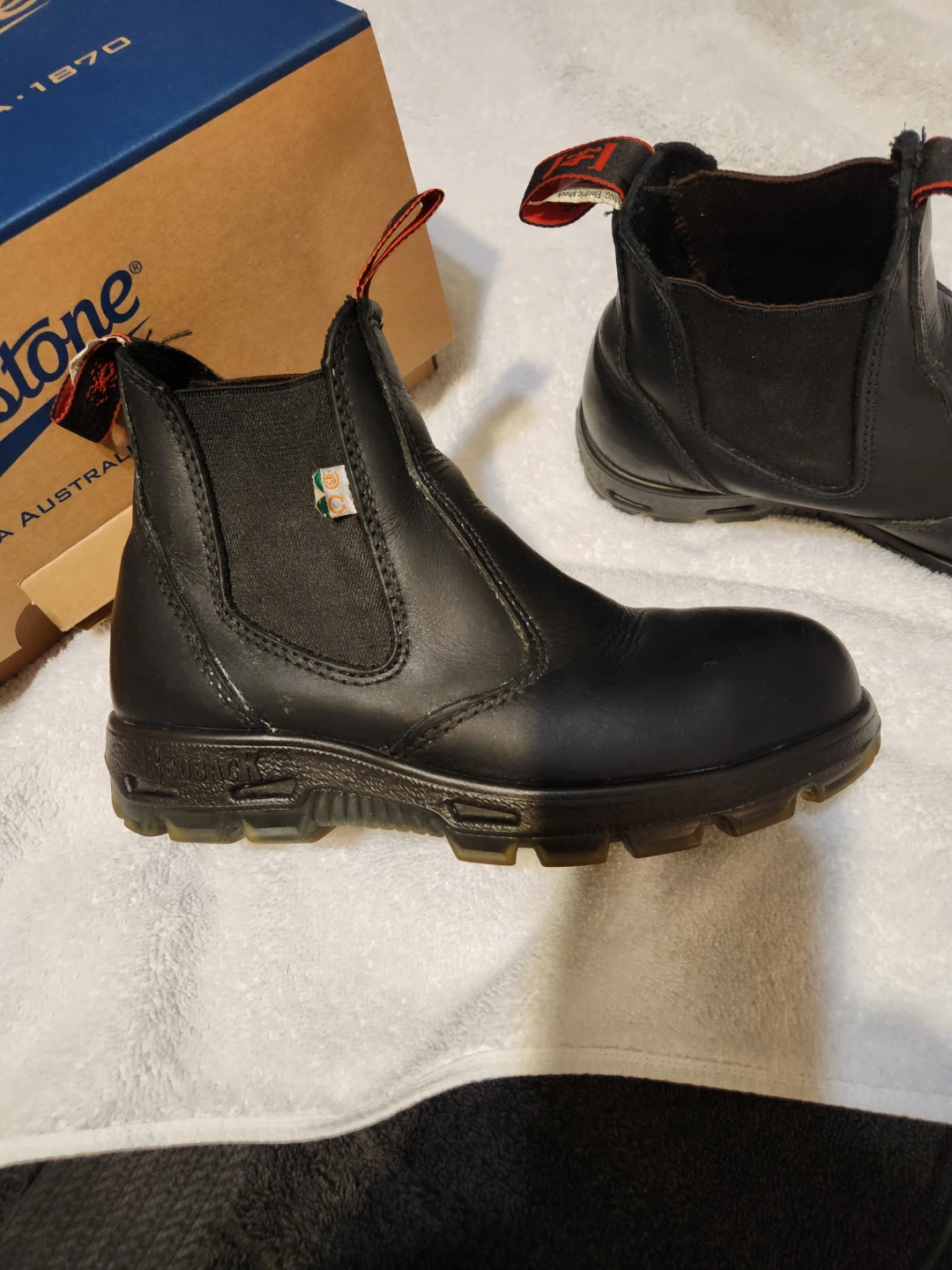 Blunddtone steel toe work boots womens - photo 2