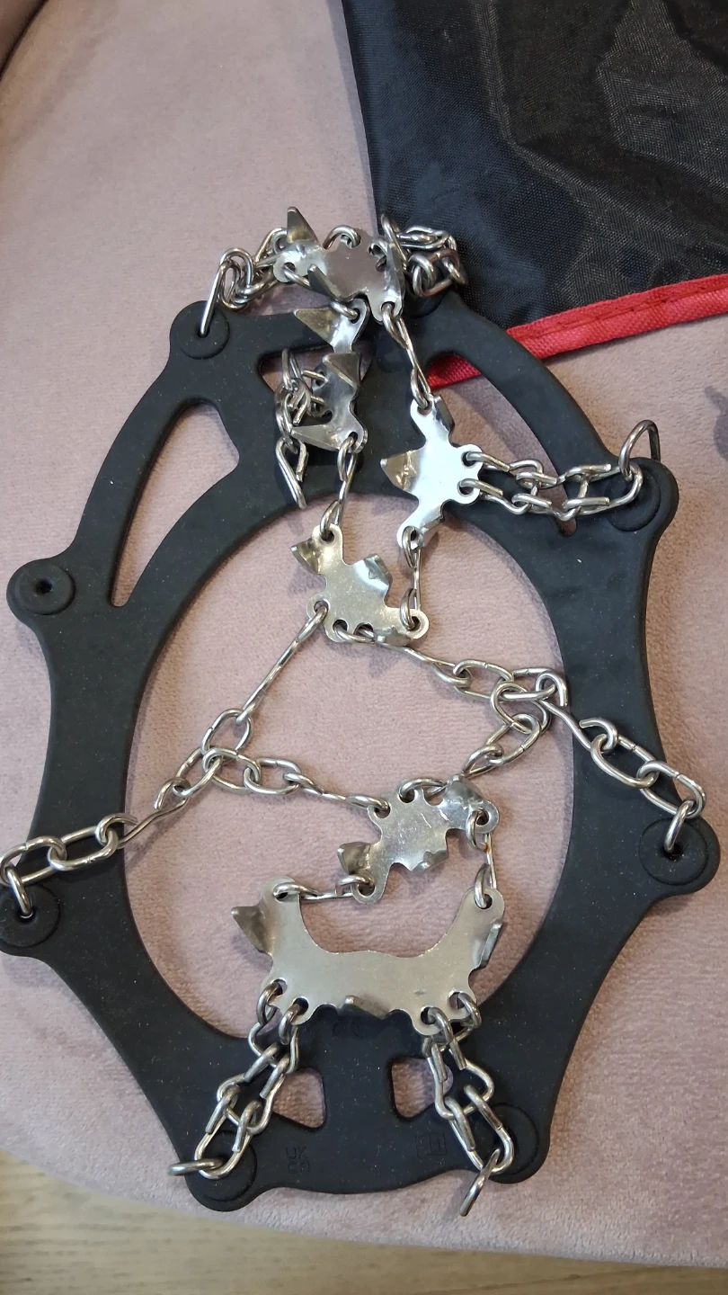 NEW Snow Climbing Crampons Ice Cleats 19 Teeth anti slip - photo 3