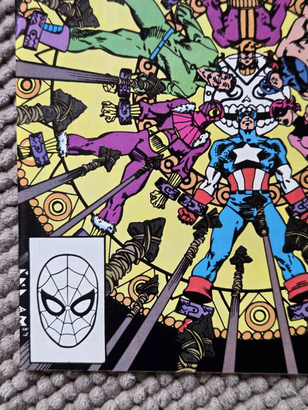 Captain America #359 Bloodstone Hunt Comic Book - photo 3