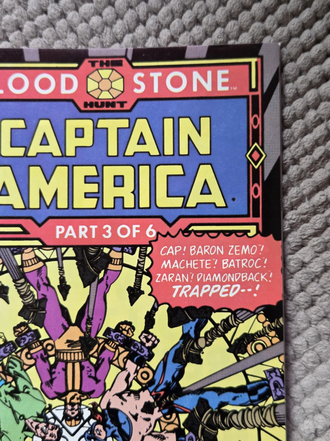 Captain America #359 Bloodstone Hunt Comic Book - photo 5
