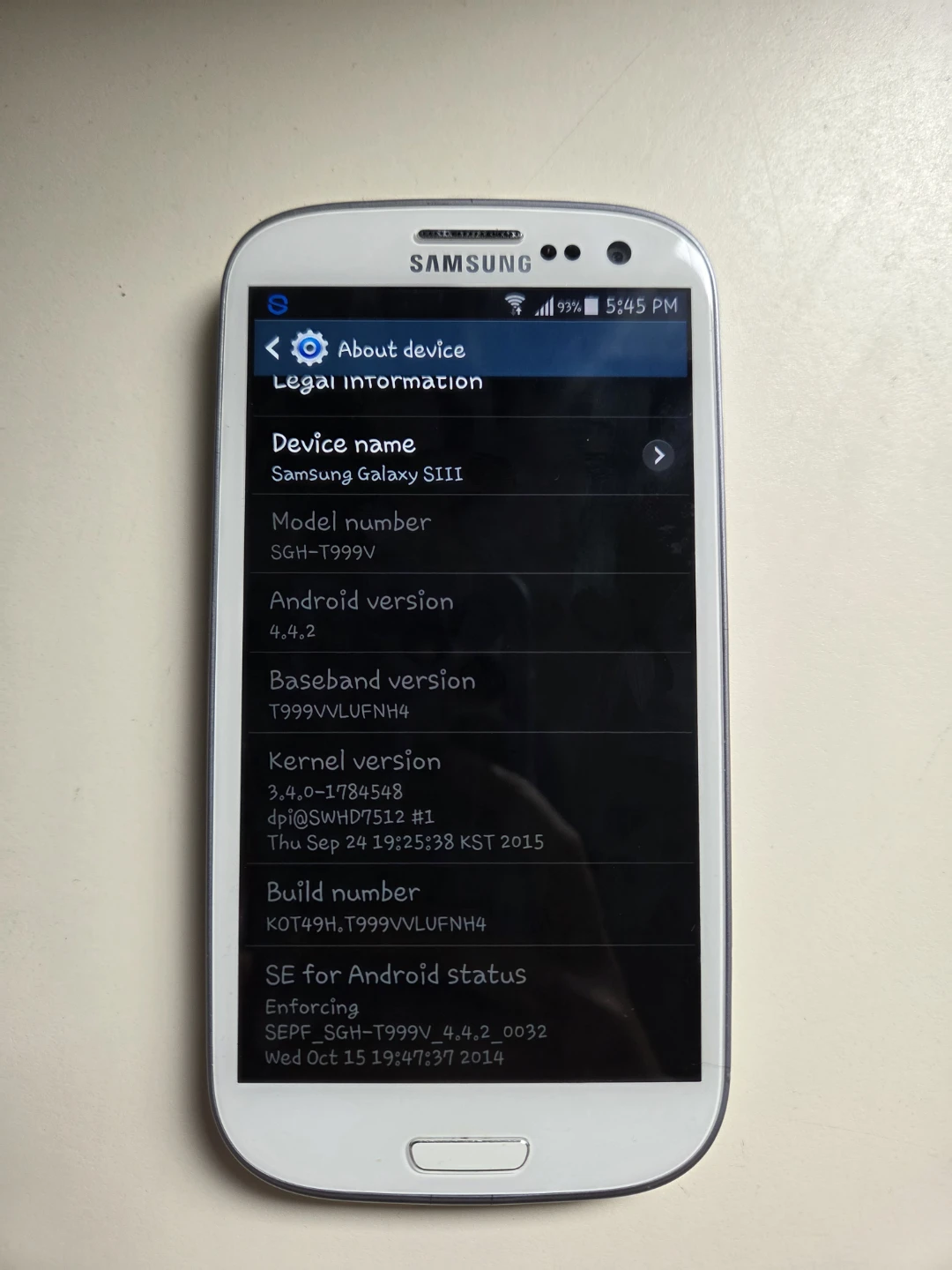 Samsung Galaxy SIII White - photo 3