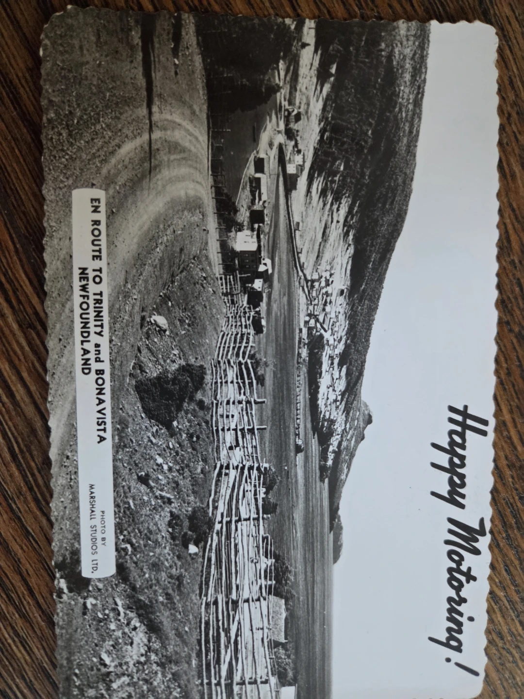 Collection of Vintage Canadian Postcards - Happy Motoring Series - photo 3