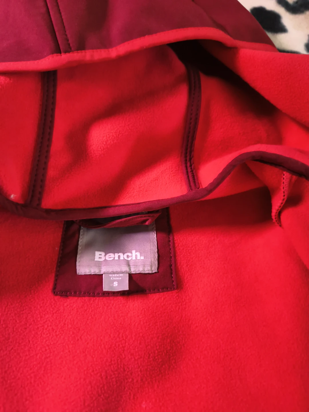 Bench Softshell Hooded Jacket - Red, Size S - photo 2