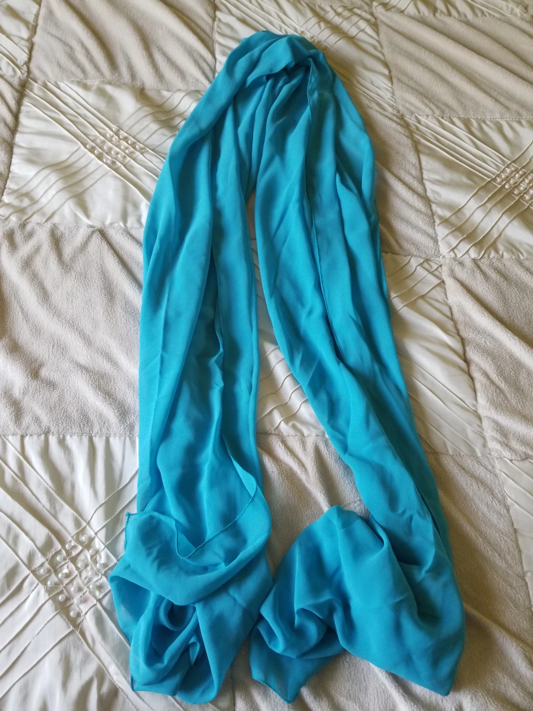 Le Chateau Blue Scarf