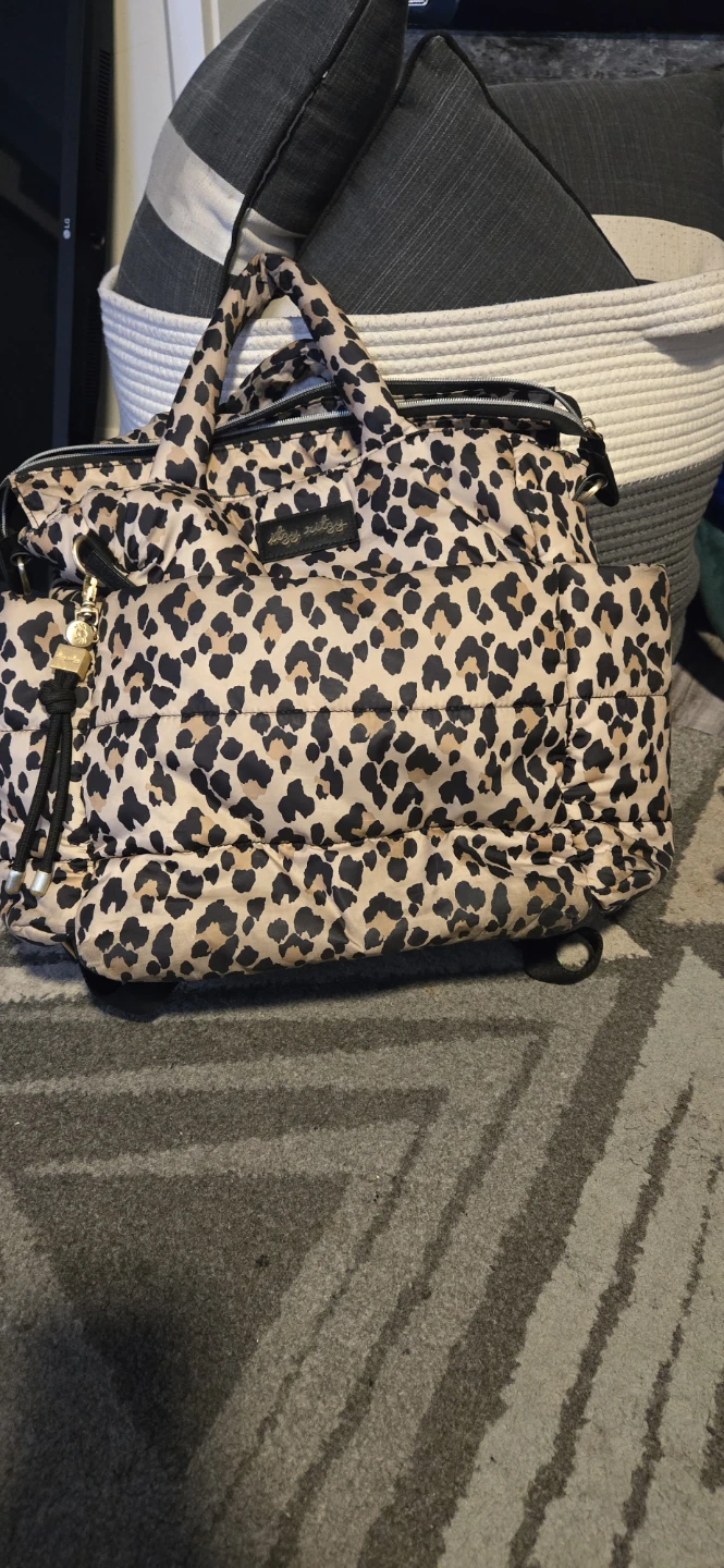 Itzy Ritzy Leopard Print Diaper Bag Backpack
