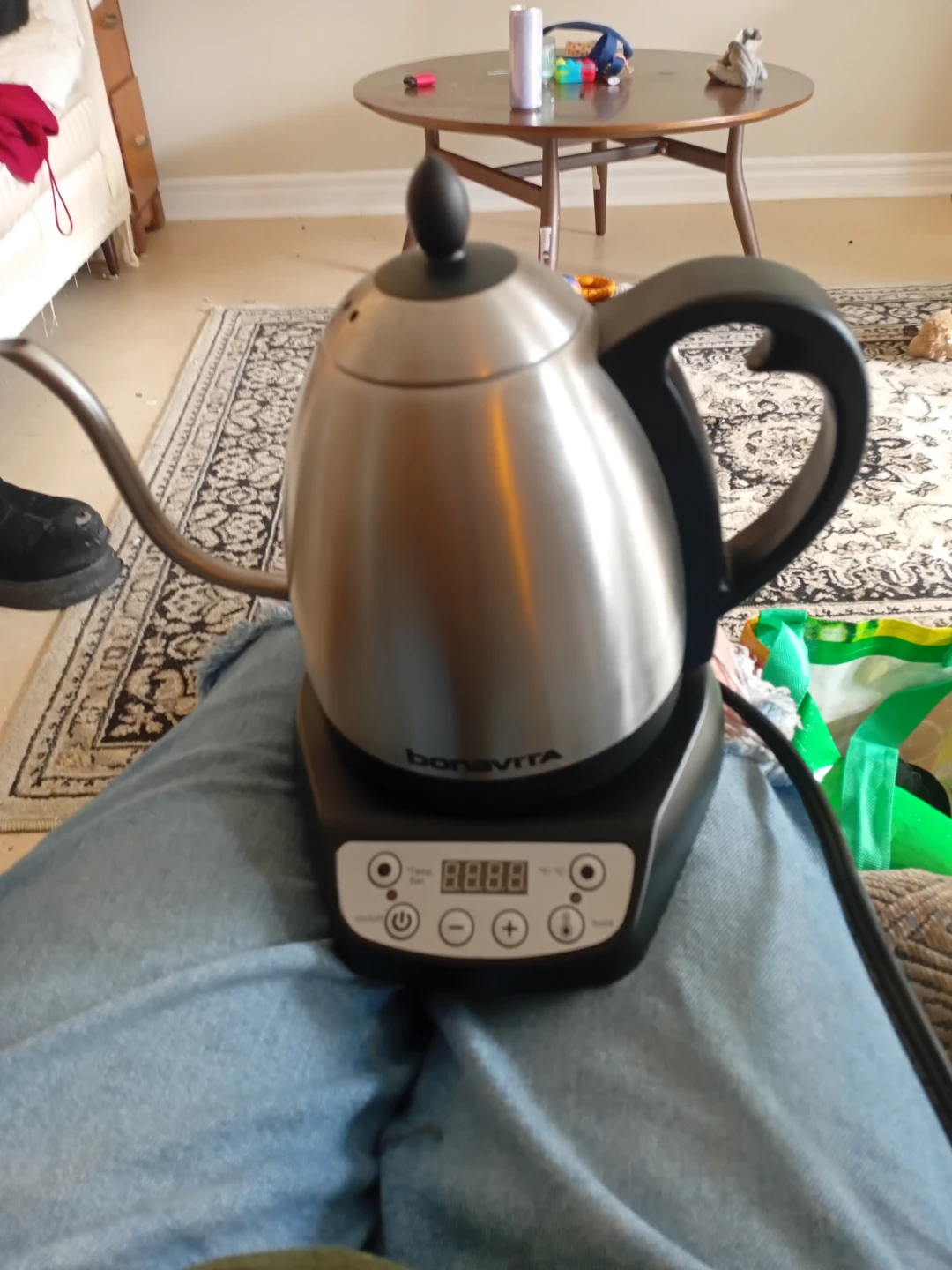 Bonavita Variable Temperature Electric Gooseneck Kettle