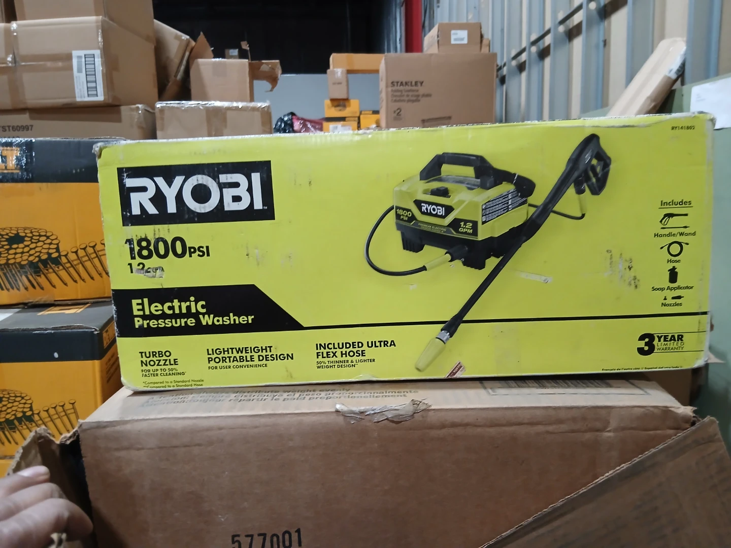 Ryobi 1800 PSI Electric Pressure Washer