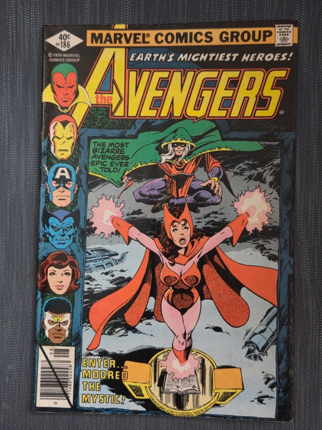 The Avengers #186 Comic Book