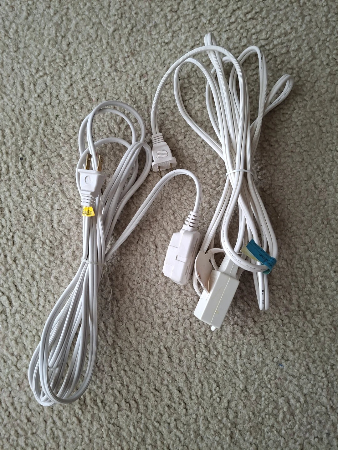 White Extension Cords