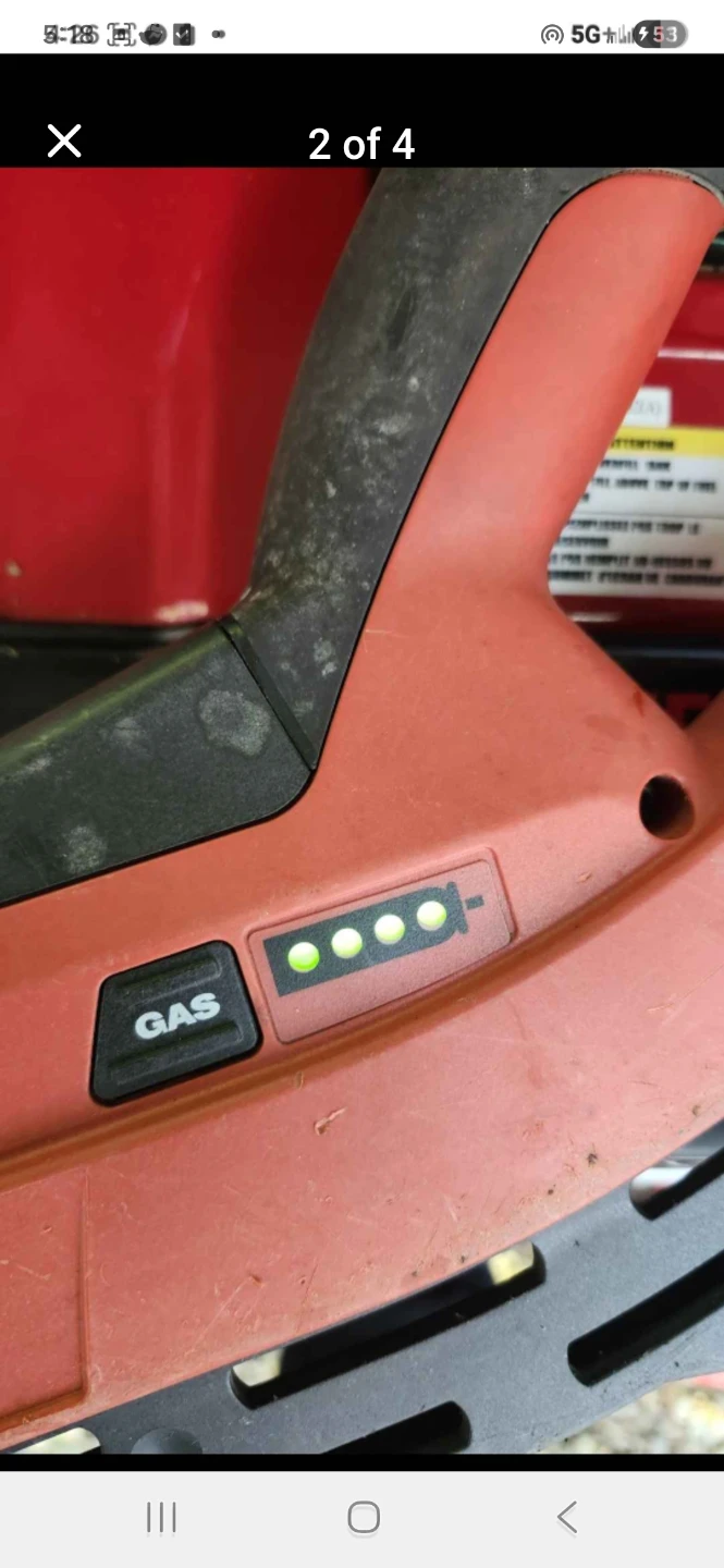 Hilti GX 120 Gas Nailer + gm 40 high capacity magazine - photo 2
