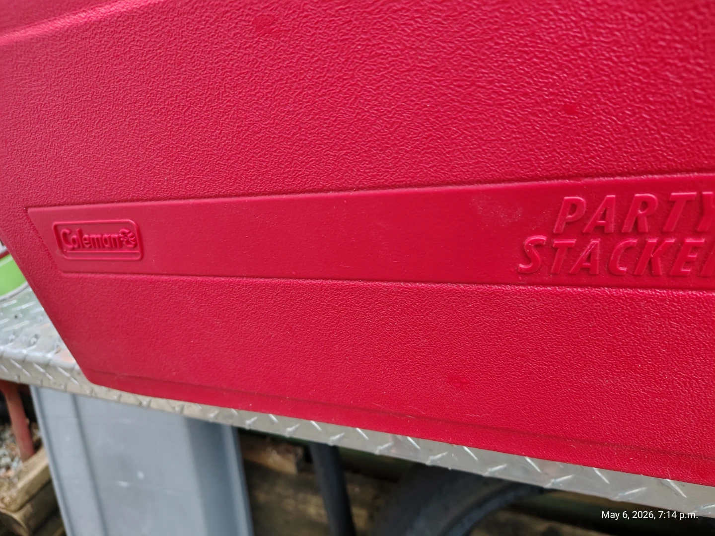 Coleman Party Stacker Red Cooler - photo 3