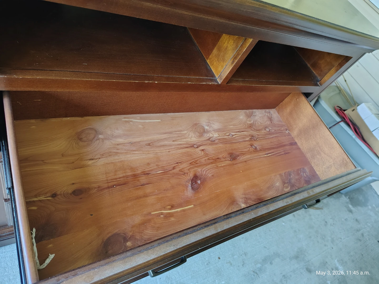 AV Storage Cabinet with Cedar Drawers! 🥕 - photo 3
