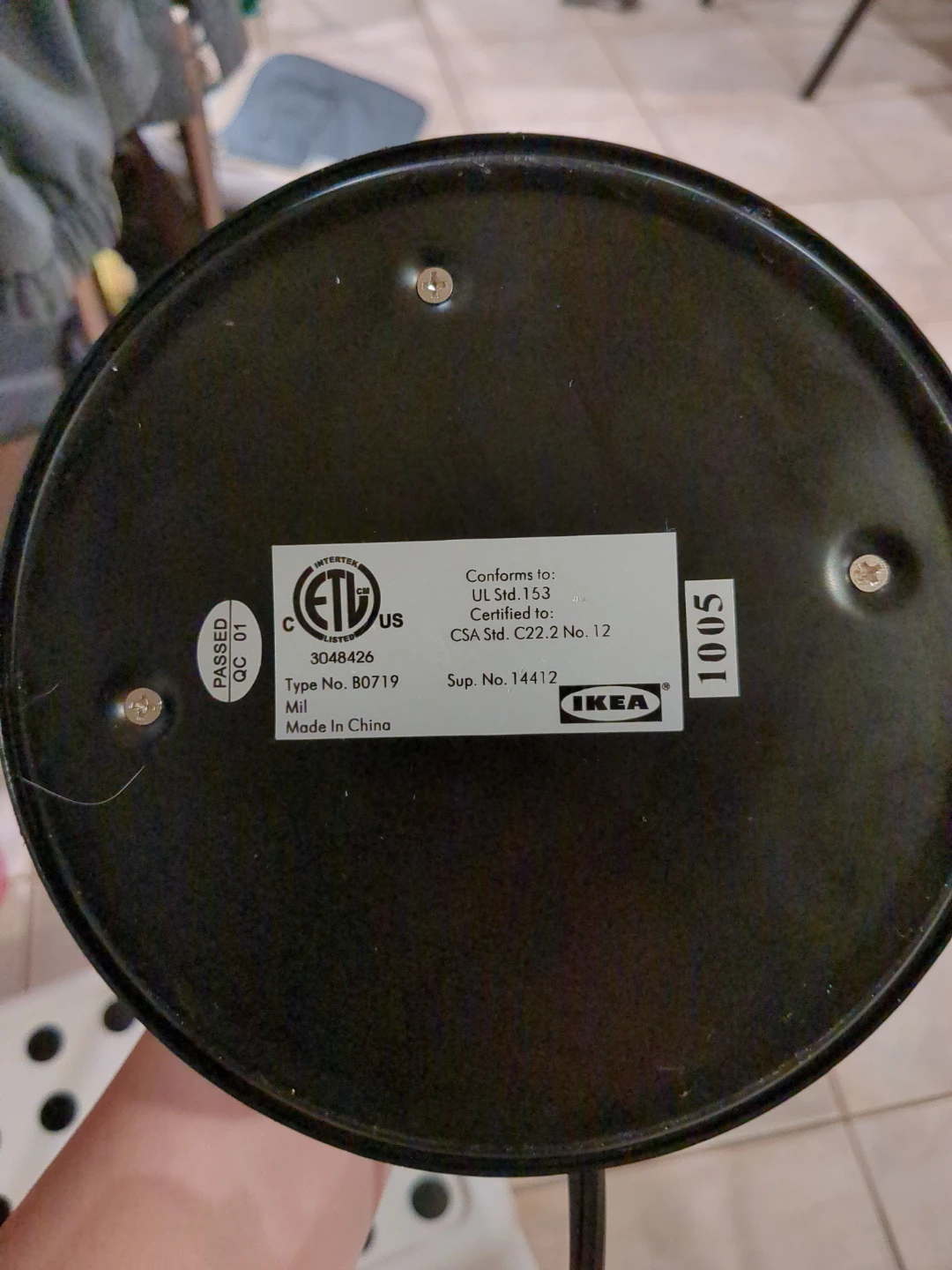 IKEA Black Desk Lamp - photo 4