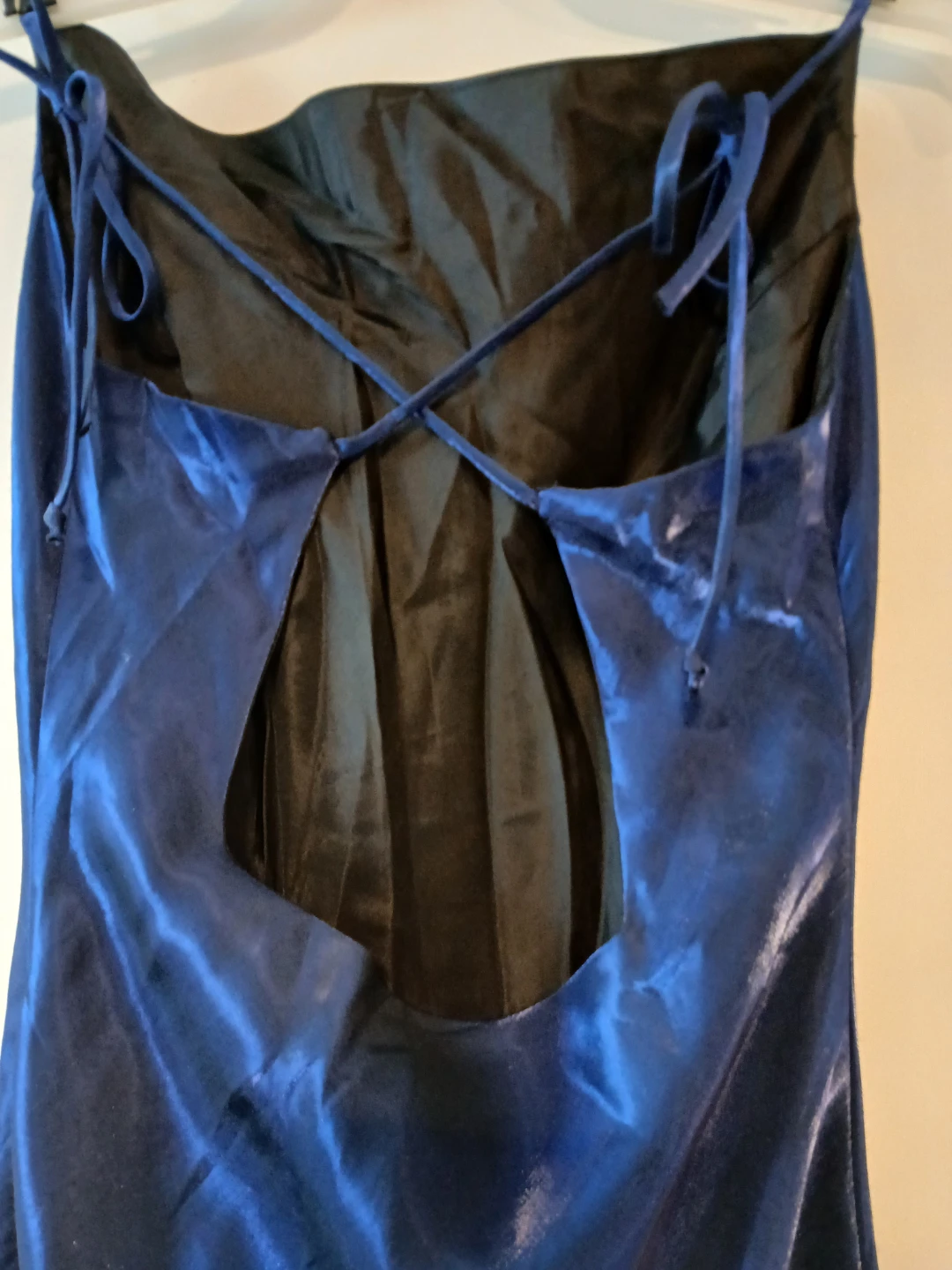 Coty USA Blue Embellished Formal Gown - Size M. - photo 3