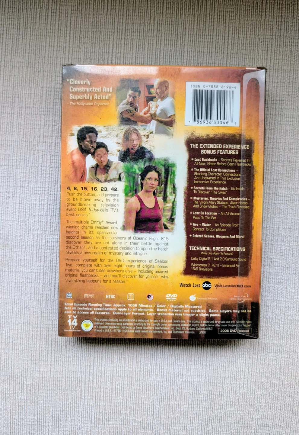 LOST: The Complete Second Season DVD Box Set - photo 2
