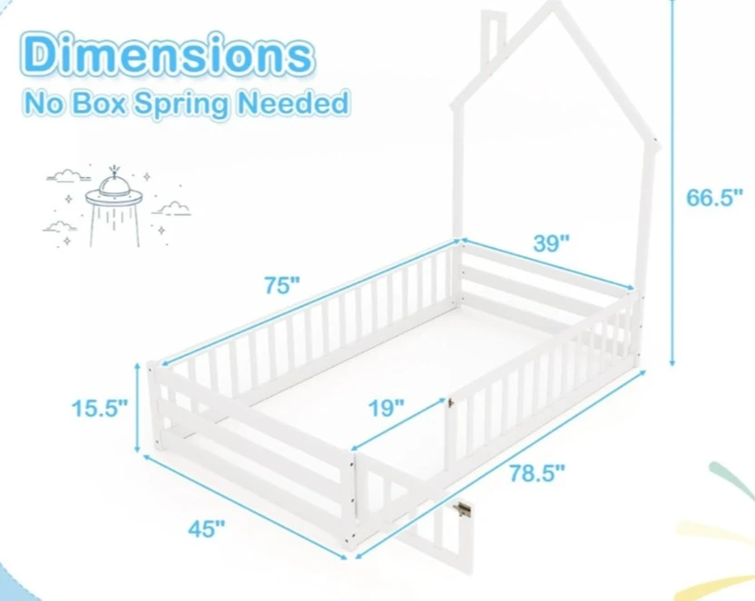 Floor Bed Frame