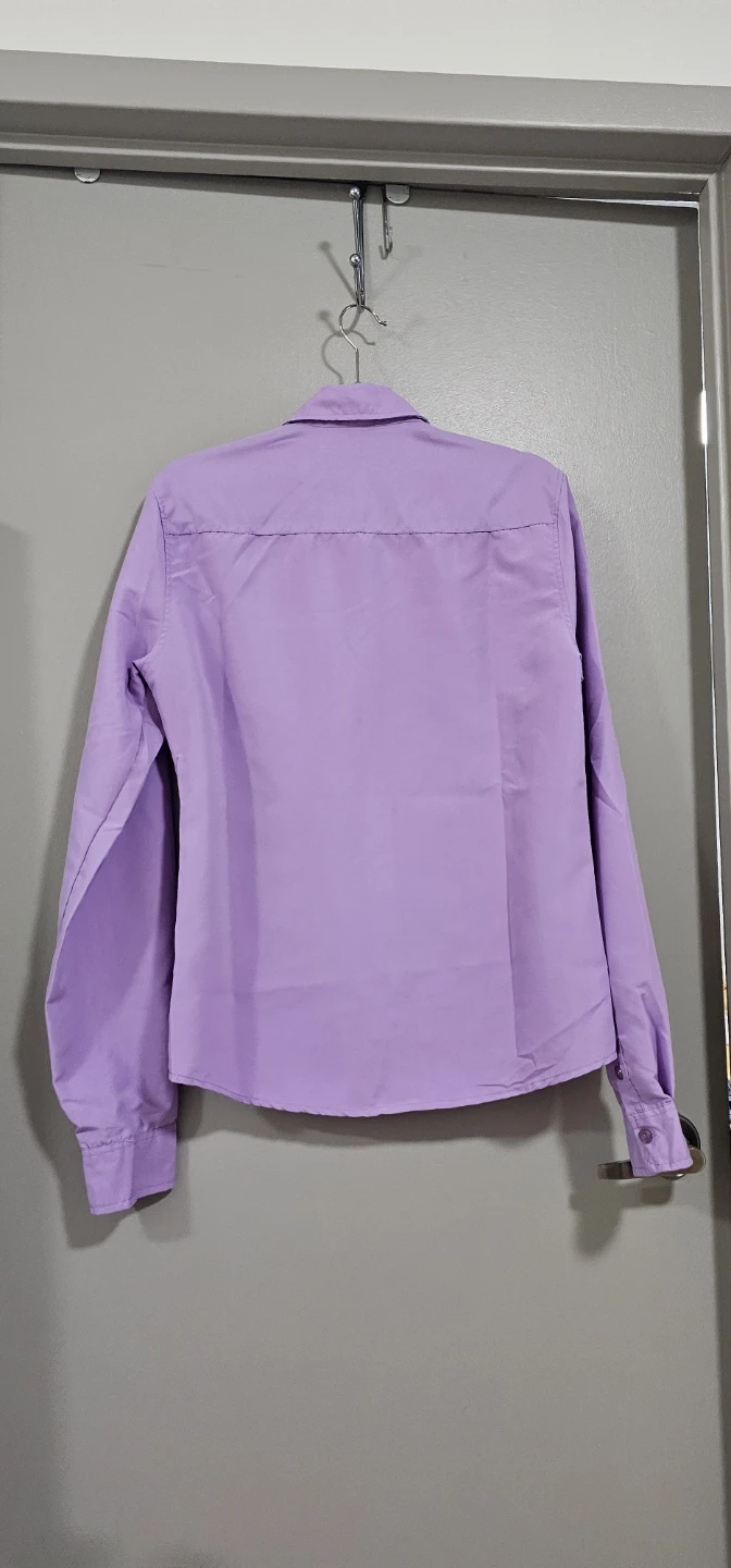 Yang Xin Yuan Lavender Button-Up Shirt - photo 3