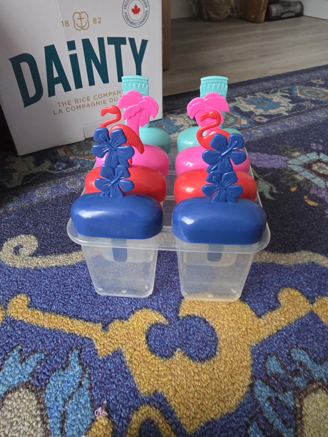 Popsicle Molds - 6 Cavity Ice Pop Maker
