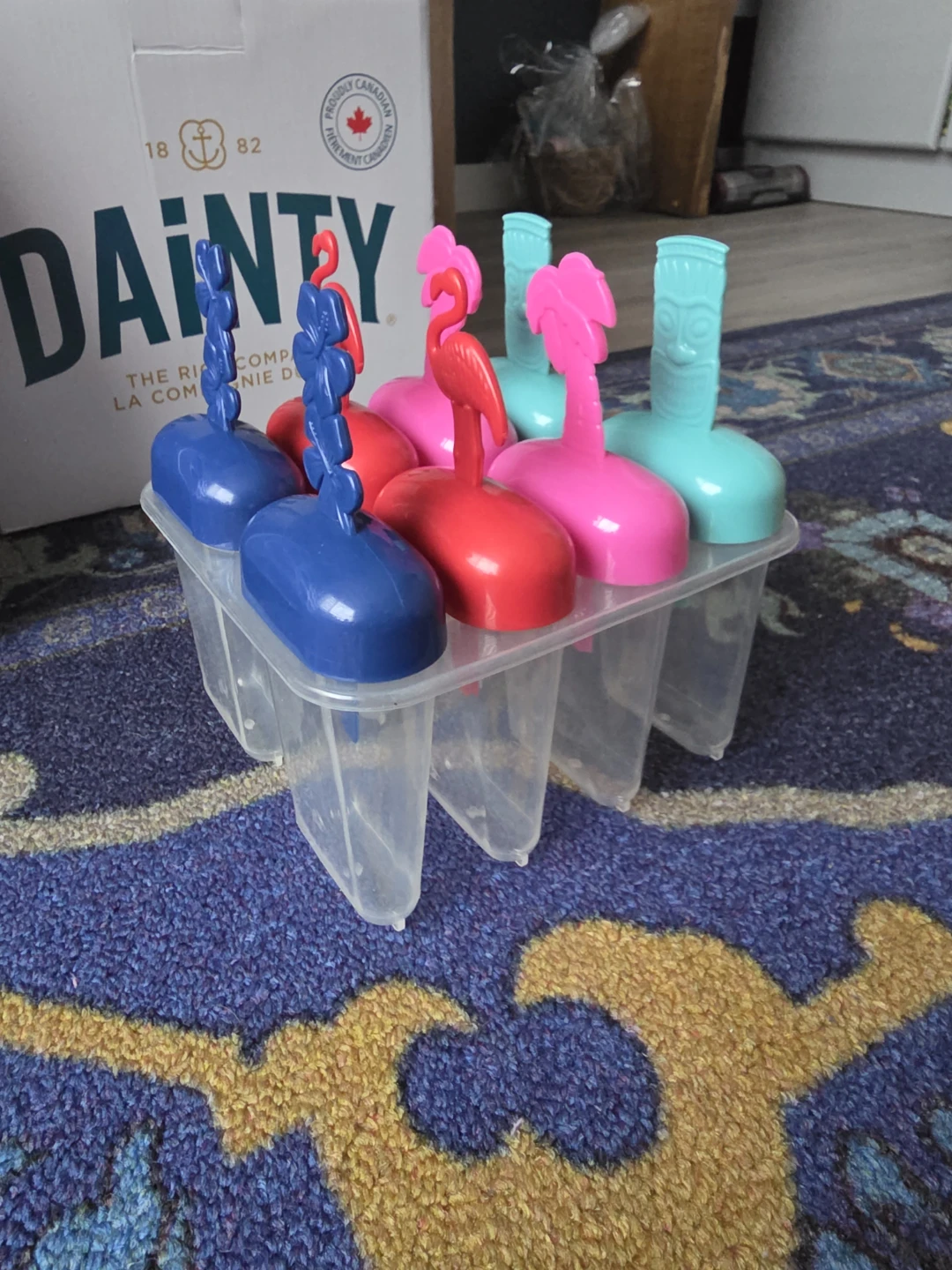 Popsicle Molds - 6 Cavity Ice Pop Maker - photo 3