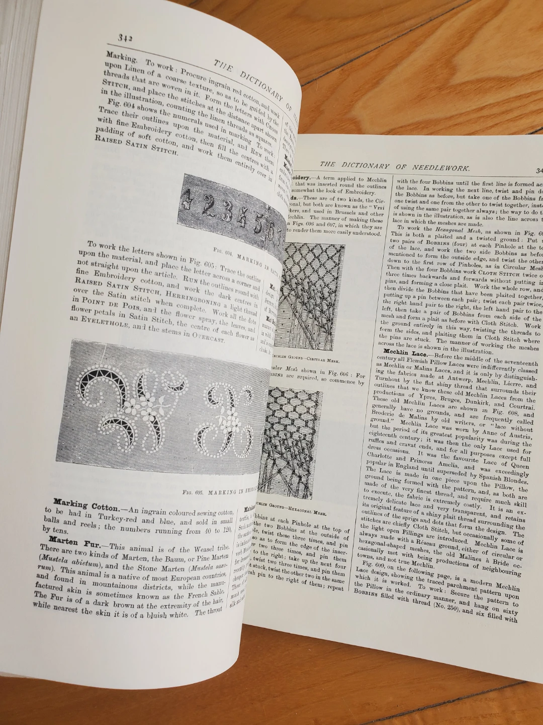 Dictionary of Needlework- victorian sewing facsimile - photo 4