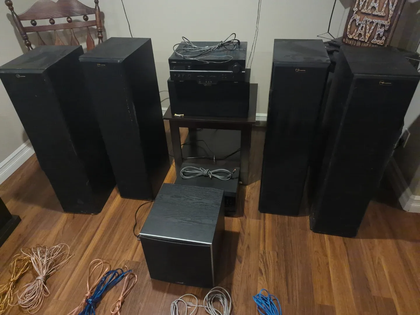 Nuance Speaker System with Subwoofer and Receiver