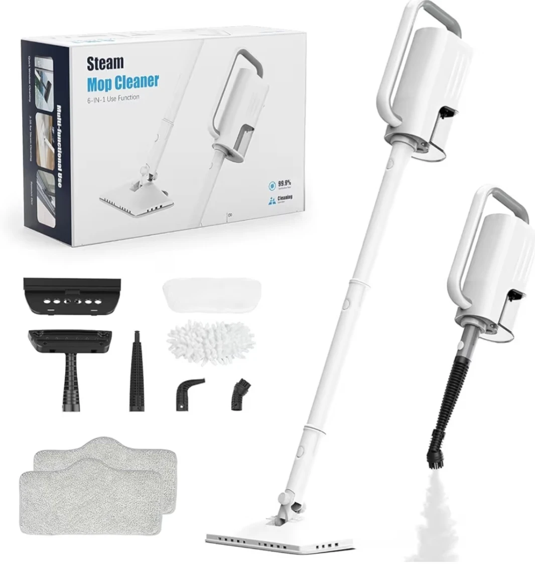 New Steam Mop Cleaner - 6-IN-1 Use Function