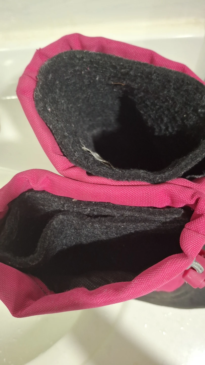 Pink Waterproof Winter Boots - Size 1 - photo 3