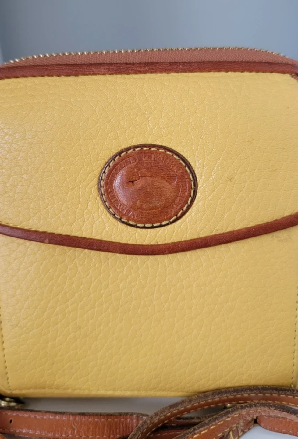 Dooney & Bourke Yellow Crossbody Wallet - photo 3